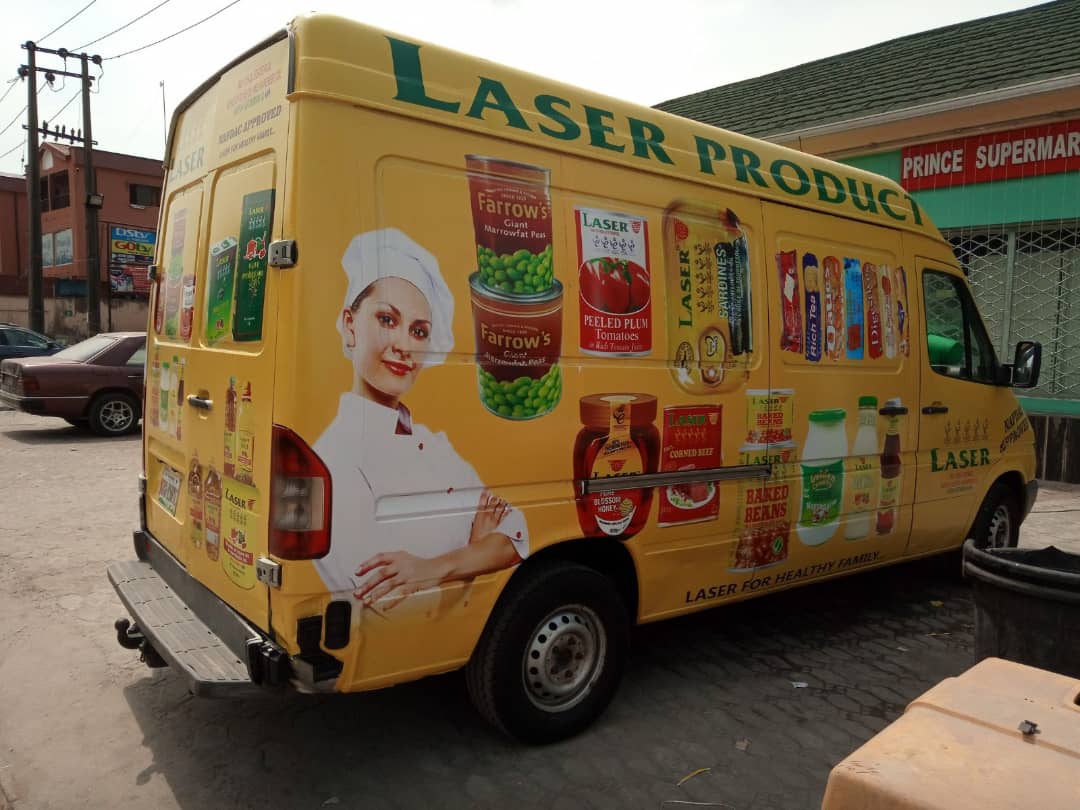 Vehicle Branding Company in Lagos Nigeria